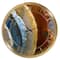 Designart Mineral Slice XV Oversized Fashion Wall Clock